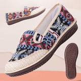 Chaussons en Lin Respirant à Tête Enveloppée