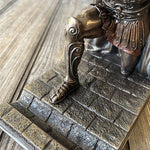 Porte-stylos en forme de chevalier