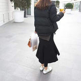 Pantalon Jupe en Molleton Irrégulier