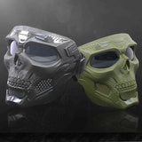 Masque de casque d'horreur de crâne
