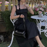 Robe à bretelles fines dos nu