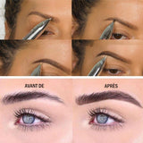Outil de beauté crayon à sourcils multifonctionnel 4 en 1