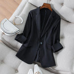 Veste de costume amincissante en Tencel