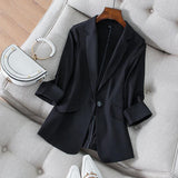 Veste de costume amincissante en Tencel