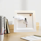 Cadeau de sympathie d’art en verre de mer
