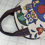 Sac en Toile Coquille Brodée