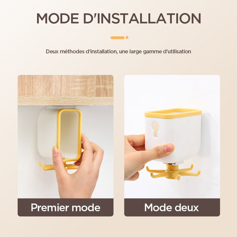 Crochet de boîte de rangement