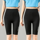 Pantalon de yoga uni fin et élastique