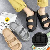 Pantoufles plates-formes d'extérieur unisexes