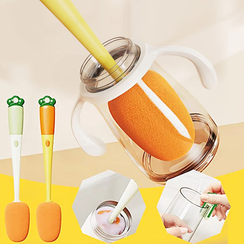 Brosse 3-en-1 multi-fonctions à manche long pour tasse