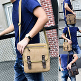 Sac à bandoulière en toile pour homme