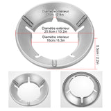 Cercle coupe-vent pour table de cuisson à gaz