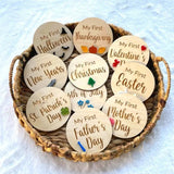 Ensemble de panneaux de jalon pour bébé (10PCS)