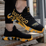 Chaussures de sécurité légères et respirantes à embout d'acier