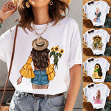 T-shirt graphique mignon