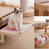 Lit suspendu pour chat de fenêtre