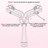 Pochoir Ajustable Pour Sourcils - ciaovie