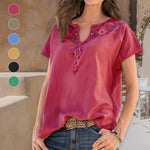 T-shirt ethnique occidental