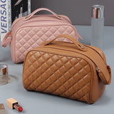 Sac à Cosmétiques en Plaid Matelassé