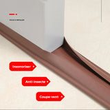 Butée de bande d'étanchéité de bas de porte