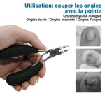 Ensemble de Coupe-Ongles en Acier Inoxydable 304 - ciaovie