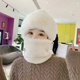 Bonnet écharpe coupe-vent pour femme pour le cyclisme