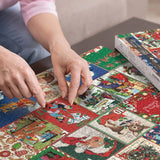 Calendrier de l'Avent de Noël Puzzle