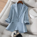 Veste de costume amincissante en Tencel