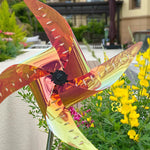 Lampe éolienne solaire de jardin étanche