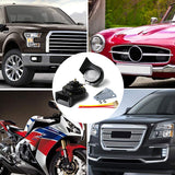 Kit de klaxon électrique pour klaxon pour voiture et moto 12 V