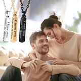 Collier à Pendentif Poteau de Voeux en Acier Inoxydable