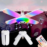 Lampe Musicale Bluetooth à Quatre Feuilles