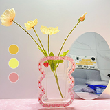 Vase En Acrylique Pour Arrangement De Fleurs Créatif De Salon