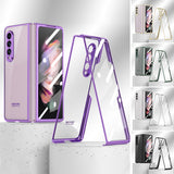 Étui de téléphone double face en verre trempé magnétique pour Samsung