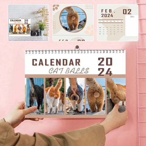 Calendrier le plus drôle des amis à fourrure