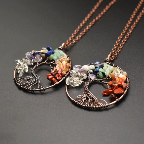 Pendentif Arbre de Vie en Cristal