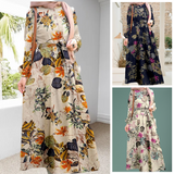 robe rétro de style campagnard