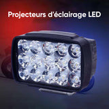 Projecteur externe à LED avec 15 billes de lampe