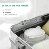 Pichet de gel de silice de voyage portable avec prise universelle