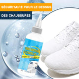 Gel nettoyant pour blanchir les chaussures