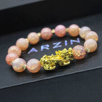 Bracelet d'obsidienne Pi Xiu 3D