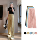 Pantalon ample décontracté pleine longueur pour femmes