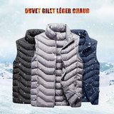 Gilet de Duvet Léger Chaud