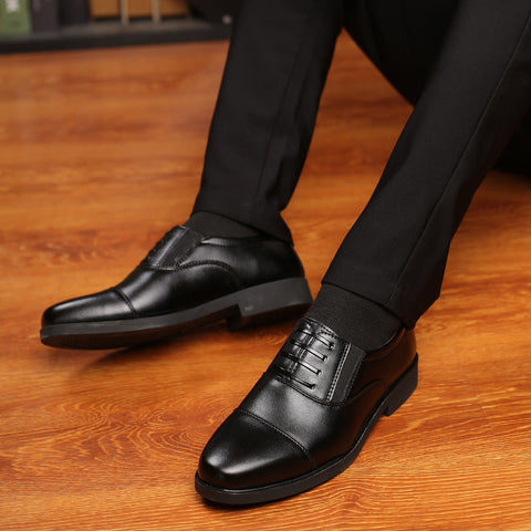 Chaussures business en cuir pour homme