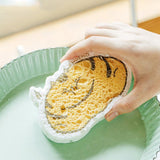 Lingette éponge en pâte de bois comprimée