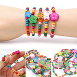 Bracelets en Bois Colorés