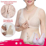 Soutien-gorge en Coton à Fermeture Avant