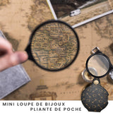 Mini loupe pliante haut de gamme