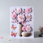Autocollant Vase 3D