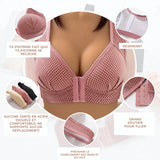 Soutiens-gorge push-up sexy sans armatures Lingerie pleine coupe en coton